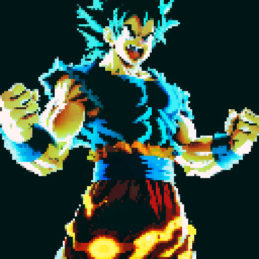 Make him screaming like when powering up