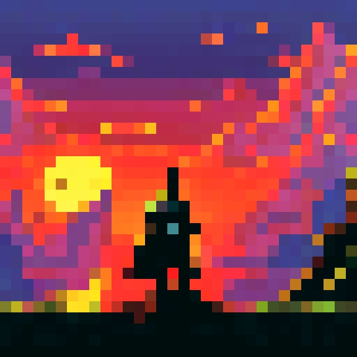 Darth Vader with his lightsaber out 