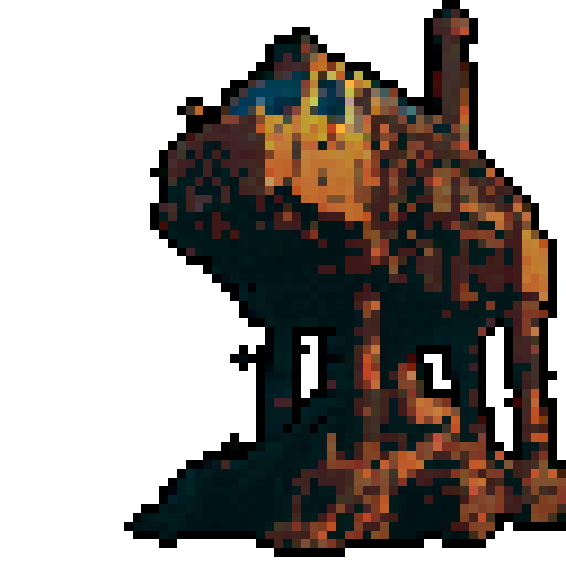 worn and weathered, industrial excavation machine, towering over the desolate landscape, surrounded by swirling clouds of dust and debris, with intricate mechanical gears and steampunk-inspired design
