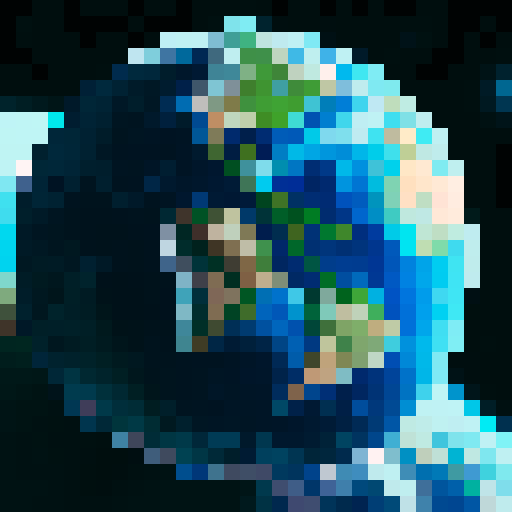 An asteroid approaching the earth 