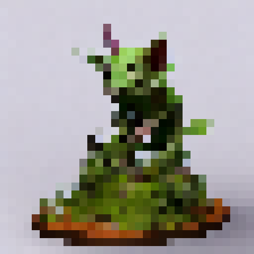 goblin paper miniature