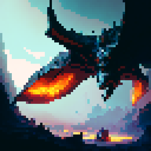 flaming blade, enchanted metal, swirling inferno, ancient artifact, mystical runes, charred hilt, glowing embers, ethereal flames, epic battle, dark cavern, mystical creatures, magical sparks, smoky haze, towering dragon, intricate engravings, shimmering glow, fierce warrior, epic hero, enchanted forest