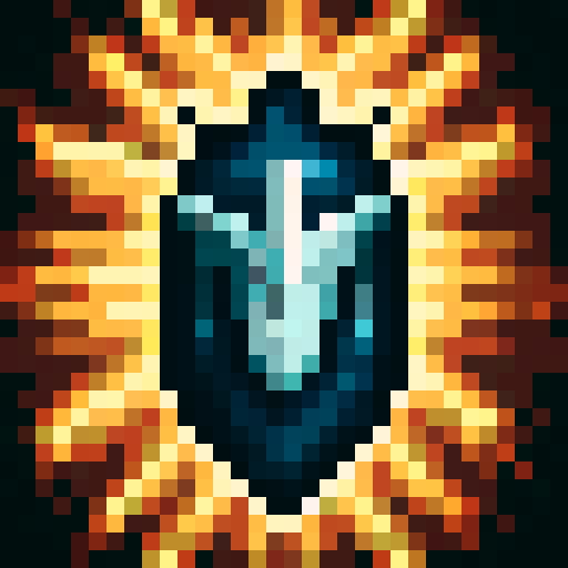 great white shark, 32x32 pixel art, sRGB,  razor-sharp teeth