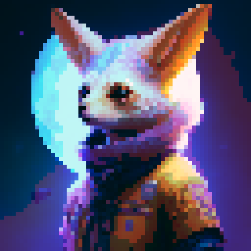 pixel art game, blue themed, chill