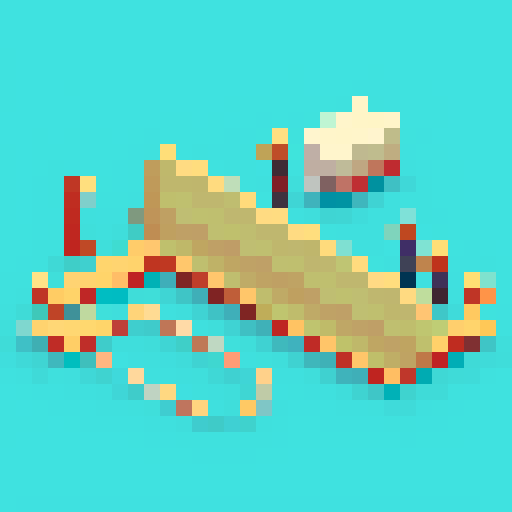 rising curve graph, retro pixel art, 2D, game asset for icon