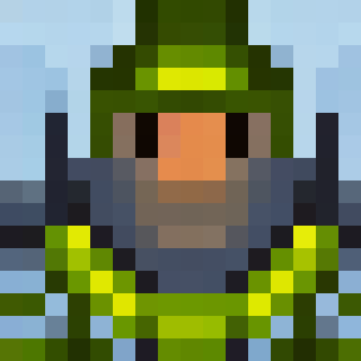 dark energy avatar, glowing eyes, pixel art, game icon, close up, up close pfp, 16x16, portrait