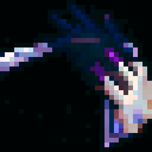 hand facing screen, palm