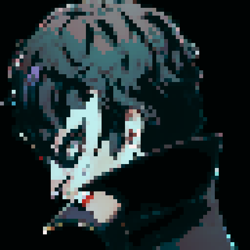 Joker persona 5 head portrait
