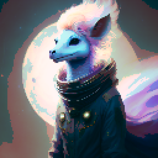 unicorn, flowing maned creature, iridescent spiral horn, ethereal moonlit meadow, mystical atmosphere, enchanting fantasy RPG style, no wings