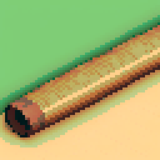 brown wood log laying on ground