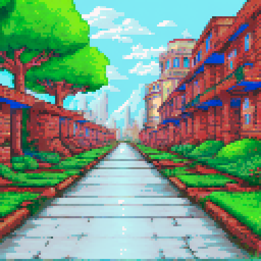 Mexico City multiple houses front view entire block