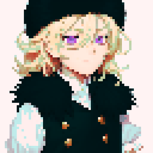 visual novel sprite,  solo male, straight-on, inframe, facing viewer, perfect anatomy, looking at viewer, manly, round pupils, best quality, very aesthetic, {{{{{blonde eyelashes}}}}}, light blonde, smile, closed mouth, light pink eyes, tareme, hair between eyes, ushanka hat, black fur collar, visual novel sprite, black vest, puffy sleeves, black elbow gloves, solo male, sadistic, waist  and up, straight-on, inframe, round eyes, facing viewer, full body, big hair, short hair, perfect anatomy