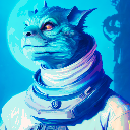 basilisk looking at the moon hoping to reach their one day