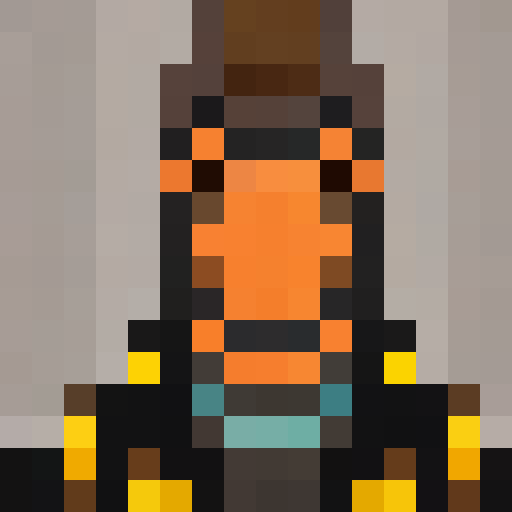 do character and use grayscale colours 
character shold have light brown skin and dark brown hair with cyan eye colour
do him black shoes and dark yellow hoodie