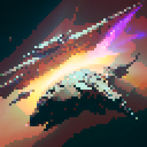 A red target for a video game, illustration, 2d