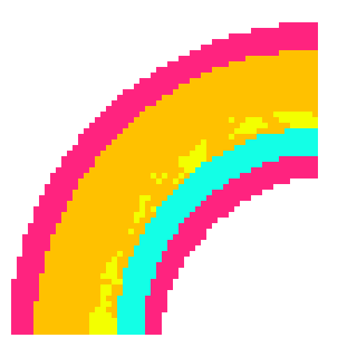 pixel art with a white background 