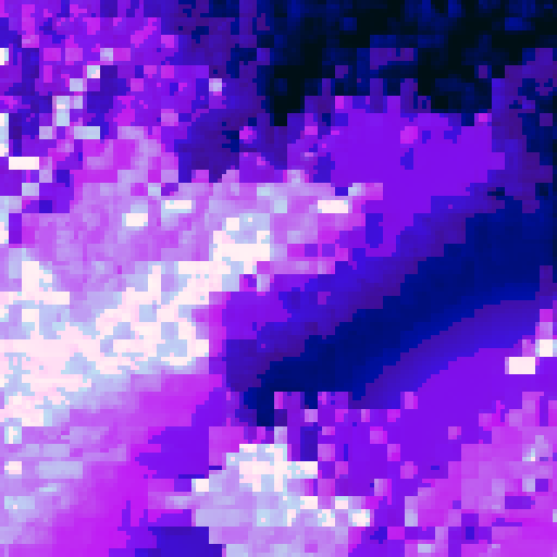 A Pixelart Texture displaying Amethyst Texture that is Tiling