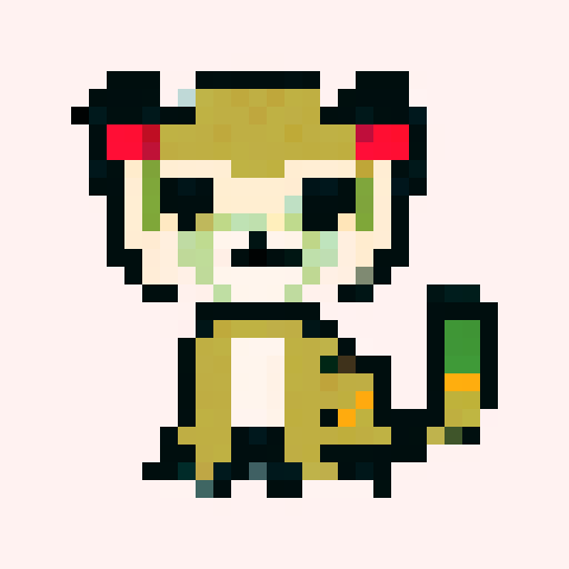 a cute jaguar in the forest