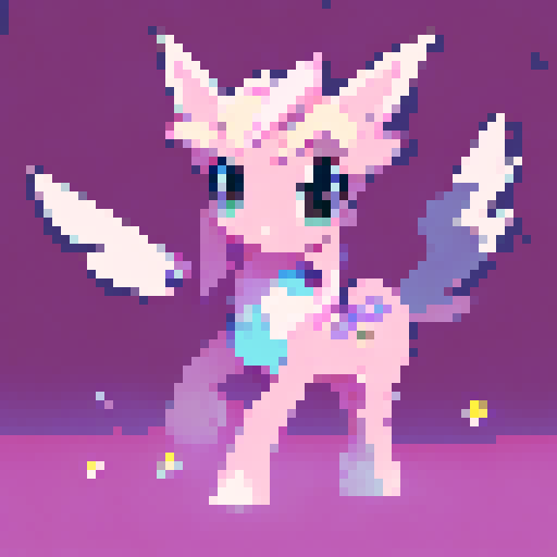 "Graceful MLP pony gallops through a serene, cherry blossom-filled meadow, her lustrous mane billowing behind her in an anime-inspired art style."