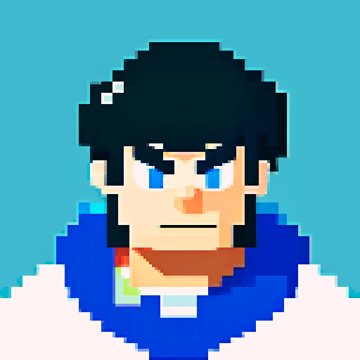 give him a sad face with closed mouth