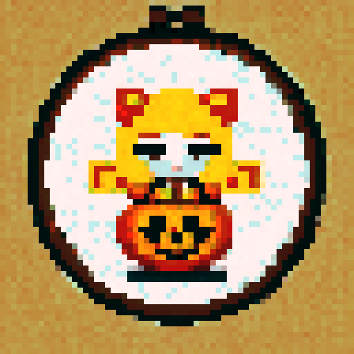 Halloween cross stitch