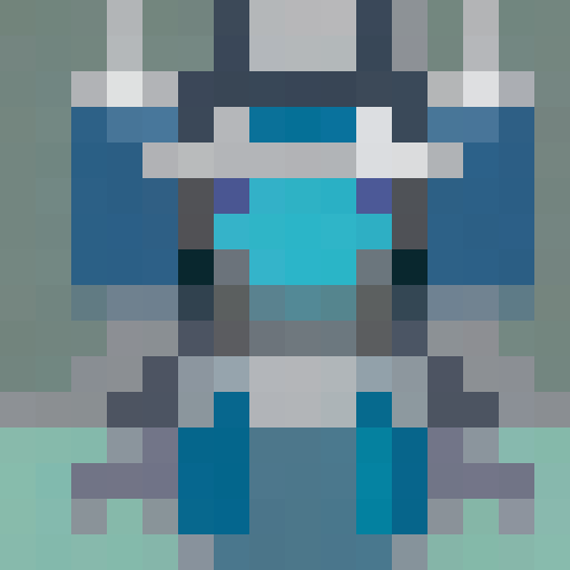 female warrior, vibrant green hair with braids, large sword, fantasy RPG, character sprite