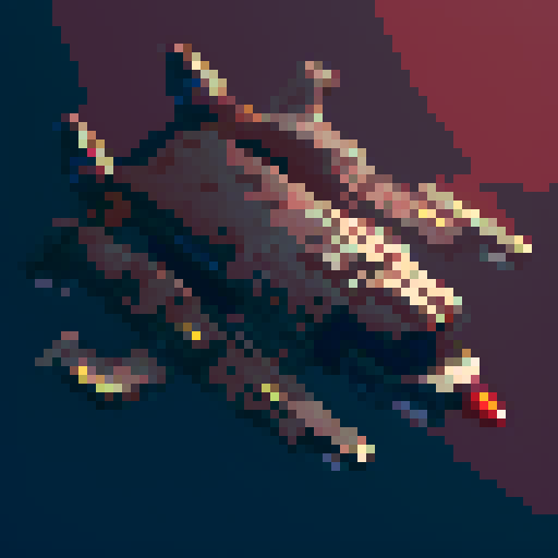 Top-Down Spaceship