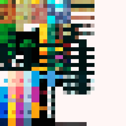 (pixel art) add animated pixel art for water, lava, and oil from a sideview