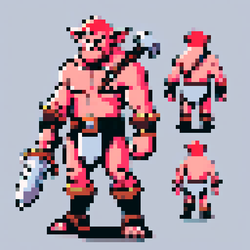 barbarian pig/human hybrid