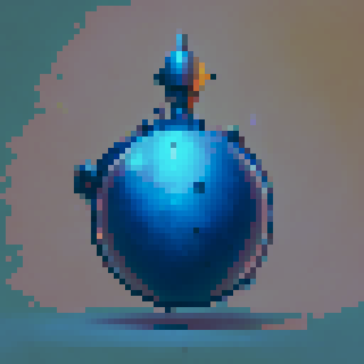 futuristic grenade