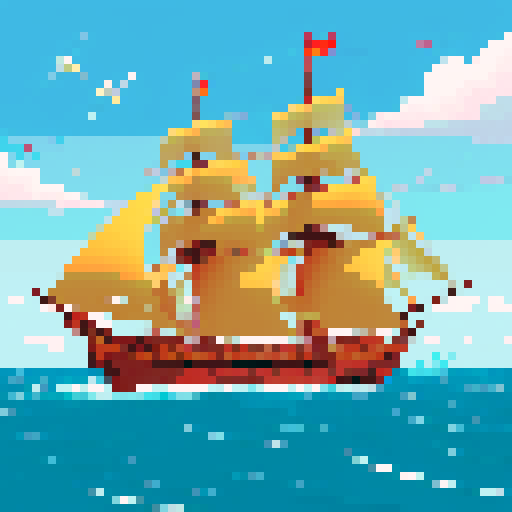 two 16th century ships fighting on the open sea