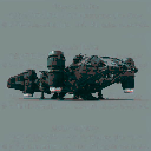 pixel art spaceship