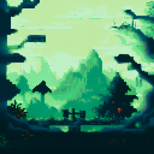 Gameboy game cover art - spooky