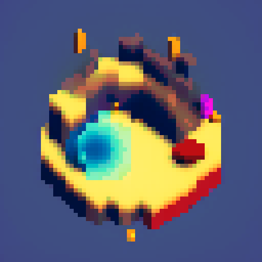 round bullet particle
