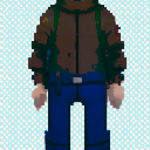 add more shadows and details to the character 