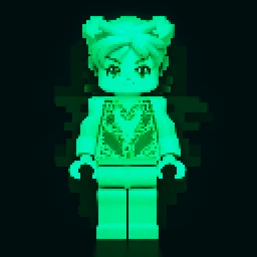 colorful pixel lego blocks arranged in a playful, vibrant composition, showcasing the intricate details and vibrant colors of pixel art in the sRGB color space