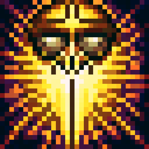 Tribal crafting, intricate tools, vibrant sRGB colors, skillful 32x32 pixel art