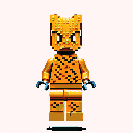 lego pixel, vibrant colors, blocky shapes, small plastic bricks, isometric perspective, retro video game, low resolution, 8-bit graphics, sharp edges, square grid, limited color palette, nostalgic feel, brick-built characters, iconic lego logo, digital recreation, detailed textures, crisp lines, simplified forms, nostalgic gaming vibes