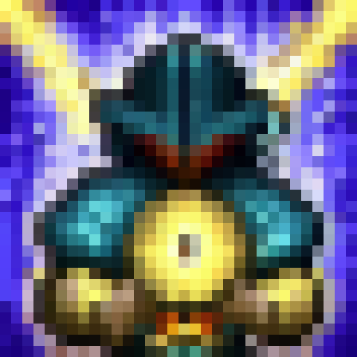 "Create a 32x32 skill art of a rapid-fire scatter shot, showcasing a hunter's impressive ability in the world of Warcraft, with arrows flying in all directions and a fierce determination in the hunter's eyes."