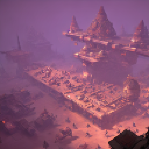 Top-down Dwarves and steam punk arena