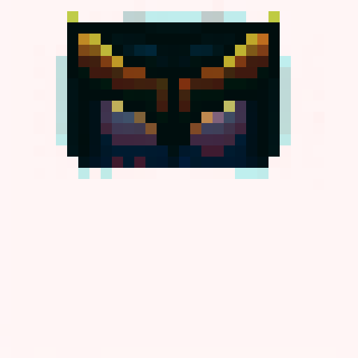 Wings with a purply influence, game icon style, 32x32 pixel art, sRGB, skill art, close up, portrait