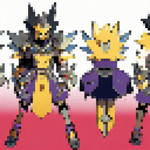 Portrait of a fierce warrior with spiky lavender hair and piercing yellow eyes, wearing a suit of armor adorned with glowing runes, posed in mid-action with a sword in one hand and a ball of magical energy in the other, against a backdrop of swirling clouds and lightning bolts, rendered in the anime style of League of Legends and Super Smash Bros.