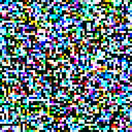 Pixelated skeleton wizard with glowing blue eyes, casting a spell with bony fingers, surrounded by swirling purple smoke