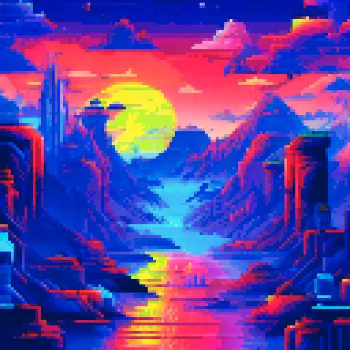 futuristic space background