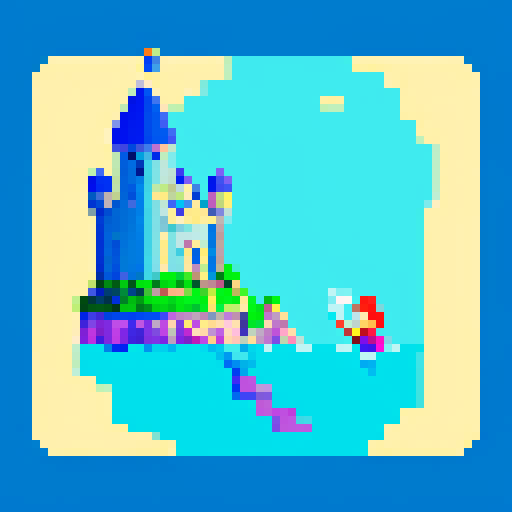 Wizard in an Underwater castle