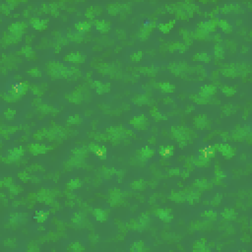 a carpet of overlapping green leaves