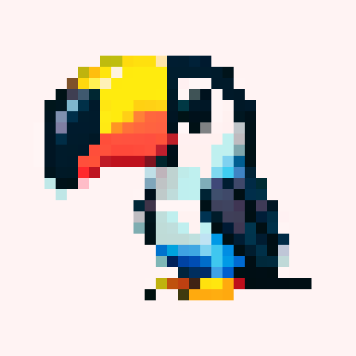 a cute toucan