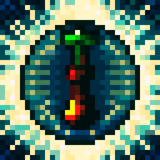 Sword icon on black background