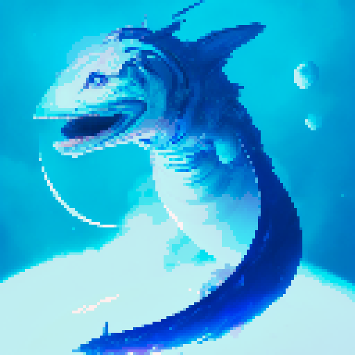 blue and white basilisk looking at the moon hoping to reach their one day