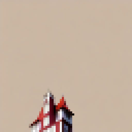 Flag with Building on it